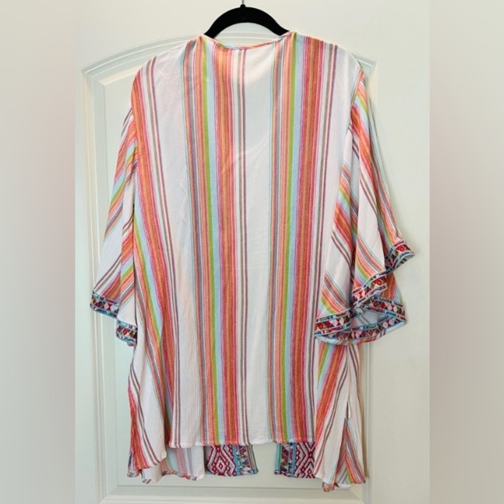 Savanna Jane Boho Embroidered Kimono